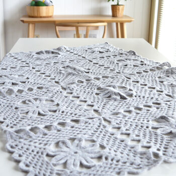 Crochet Lace Blanket Kit, 4 of 4