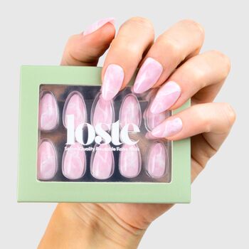 Loste Reusable Press On Nails Gift Set, Perfect Stocking Filler: Touch The Sky, 2 of 5