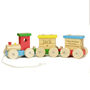 Personalised Name Star Wooden Toy Train, thumbnail 9 of 9