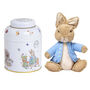 Peter Rabbit Gift Set With Tea Caddy And Plush Toy, thumbnail 1 of 4
