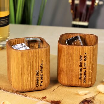 Father And Son Personalised Whisky Tumbler Set, 2 of 11