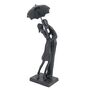 Umbrella Couple Courting Iron Figurine 21cm, thumbnail 2 of 10