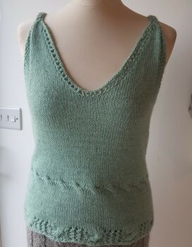 Ophelia Lace And Cable Camisole, 5 of 7