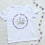 Queen's Platinum Jubilee Silver Crown Kids T Shirt, thumbnail 1 of 2