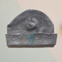 Personalised Bunny Ears Baby Beanie Hat, thumbnail 2 of 3