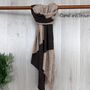 Cozy Luxe Two Tone Wool Blend Scarf, thumbnail 4 of 7