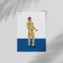 Gianluigi Buffon Italy Football Poster, thumbnail 2 of 3