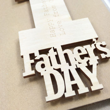 Personalised 1st Father's Day Card Keepsake, 9 of 11