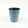 Handmade Wavy Ceramic Tumbler, thumbnail 7 of 7