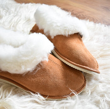 Eve Sheepskin Boots Slippers, 6 of 7