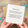 Personalised Best Daddy Father's Day Card, Children's Hands Line Art Design, thumbnail 8 of 8