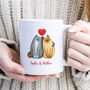 Personalised Valentine’s Day Mug With Names Anniversary Gift, thumbnail 1 of 8