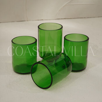 Wine Up Cycled Glass Bottle Tumbler, 2 of 3