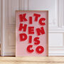 Kitchen Disco Print, thumbnail 3 of 4