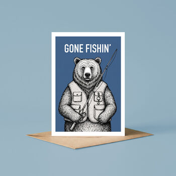 Gone Fishin' Card, 2 of 5