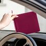 Blue Badge Wallet Disabled Parking Permit Holder Burgundy Panama, thumbnail 1 of 3