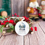 Personalised New Home Christmas Ceramic Ornament Gift, thumbnail 4 of 7