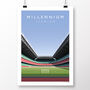 Wales Football Millennium Stadium Poster, thumbnail 2 of 8
