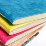 Eco Friendly Colourful Lokta Notebooks Nepali Paper A6, Fair Trade, thumbnail 3 of 7