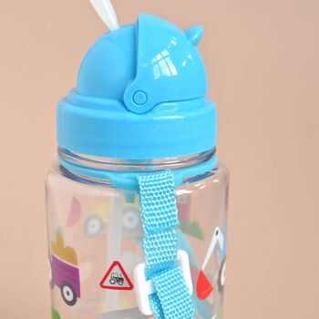 Personalised Car Print Drinking Bottle, 4 of 4