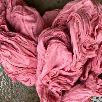 Botanically Dyed Eye Pillow Lavender And Flaxseed Filling, 2 of 6