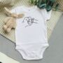 Personalised Daddy And Child Fist Bump T Shirt, thumbnail 3 of 4