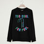 Too Cool For Pool Slogan Sweatshirt, thumbnail 4 of 4