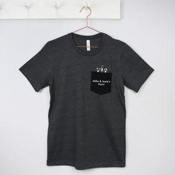 Personalised Men's 'Family' T Shirt By Lisa Angel | notonthehighstreet.com