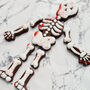 Halloween Iced Biscuit Gift, Skeleton Puzzle, thumbnail 6 of 8
