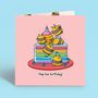 Birthday Bumblebee Card | Cute Greeting Cards, thumbnail 1 of 4