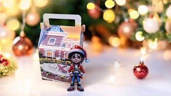 Michael Jackson Christmas Tree Decoration And Neverland Inspired Box Gift, 4 of 6