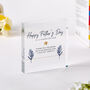 Wonderful Dad Personalised Father's Day Plaque Gift, thumbnail 1 of 4