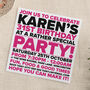 Bright And Bold Party Invitations For All Occasions, thumbnail 1 of 4