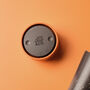 Circular Leakproof And Lockable Reusable Cup 8oz Orange, thumbnail 3 of 8