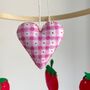 Handmade Strawberry Cot Mobile For Baby, thumbnail 2 of 3