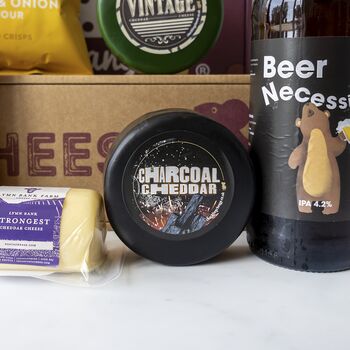 You're Not Old, You're Vintage! Cheese And Beer Hamper, 7 of 12