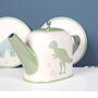Dinosaur Tea Set With Personalised Case, thumbnail 3 of 6