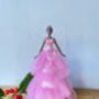 Christmas Fairy In Pink Dress, thumbnail 4 of 4