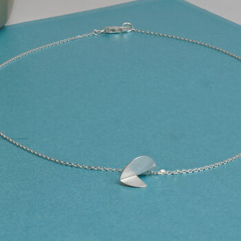 'Bauhaus' Inspired Brushed Sterling Silver Necklace, 7 of 9