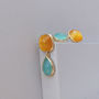 Sarita Glass Drop Earrings, thumbnail 2 of 5