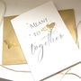 Meant To Be Together Bee Card, thumbnail 5 of 7