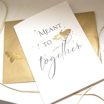 Meant To Be Together Bee Card, 5 of 7