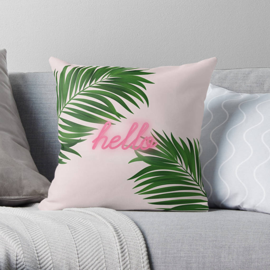 printed cushions