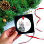 Cat Christmas Tree Decoration, thumbnail 7 of 7