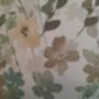 Watercolour Floral Lampshade Blues Yellows Handmade Fabric Drum Lamp Shade Table Floor Or Ceiling Pendant, thumbnail 5 of 10
