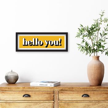 Hello You Framed Print, 2 of 11