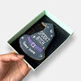 Personalised Spooky Bitch Witch Hat Halloween Letterbox Iced Cookie, thumbnail 3 of 11