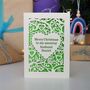 Personalised 'Merry Christmas To My Amazing…' Card, thumbnail 6 of 6