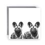 Wild Dogs – Safari Inspired Greeting Card, thumbnail 1 of 4