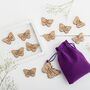 ‘10 Reasons Why We Love You’ Butterfly Tokens, thumbnail 2 of 3